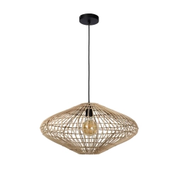 Lampa wisząca MAGALI Ø 56 cm 1xE27 Light wood 03435/56/72 Lucide - zdjęcie dodatkowe 1
